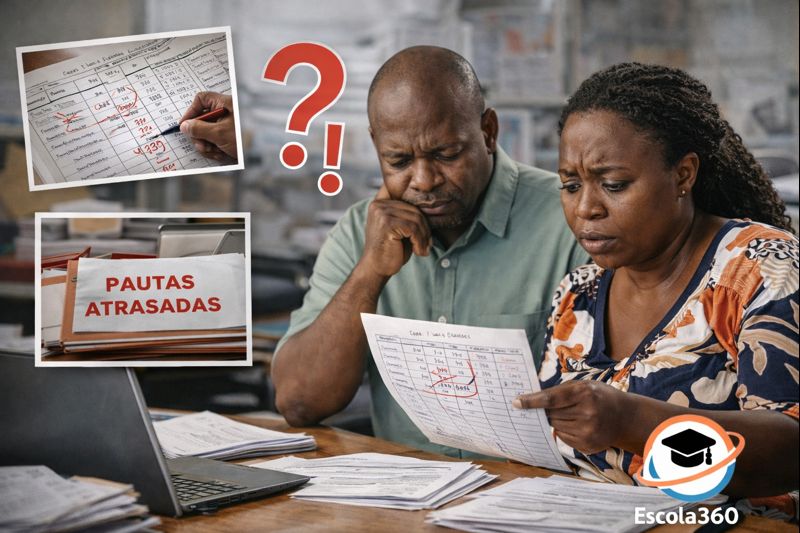 O impacto da desorganização das notas na imagem da escola