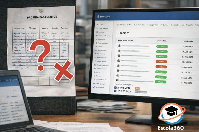 Planilha ou sistema? Para controlar propinas, a escolha certa é o sistema